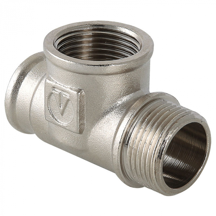 Тройник ВР-ВР-НР VTr.134.N.0004 1/2" латунь Valtec