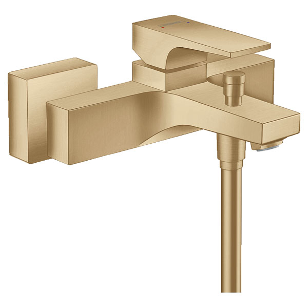 Смеситель для ванны Hansgrohe Metropol однорукояточный, бронза (32540140)