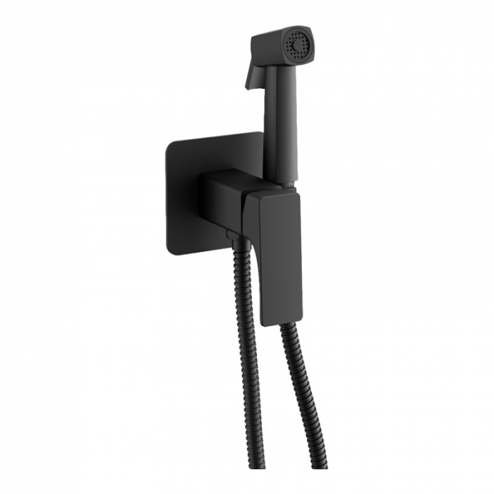 Смеситель для гигиенического душа BELZ B55709-7 однорукояточный, черный