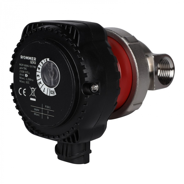 Насос циркуляционный для систем ГВС Rommer Profi COMFORT 15-17