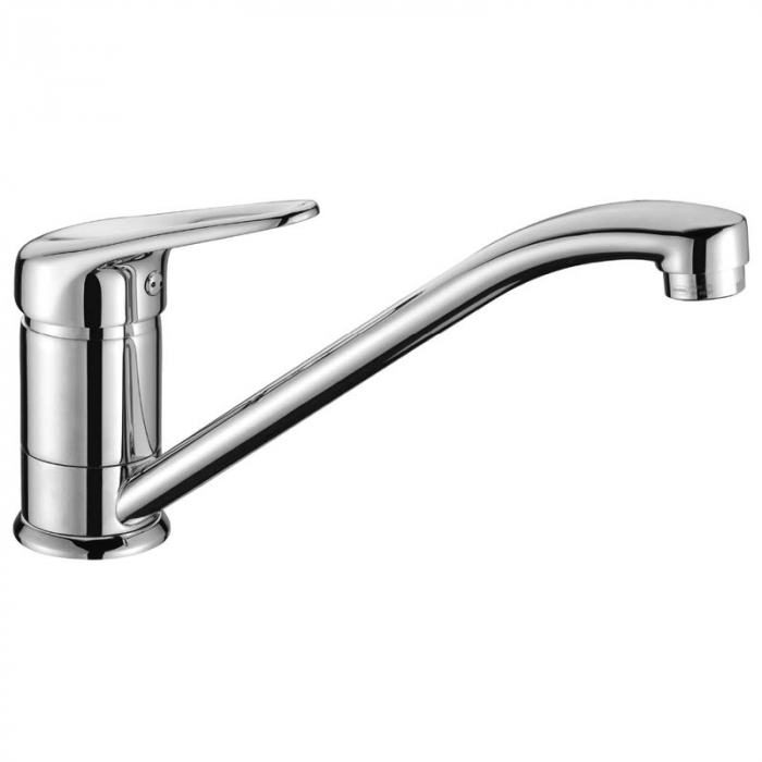 Смеситель для кухни LeMark LUNA LM4104C однорукояточный, с поворотным изливом, хром