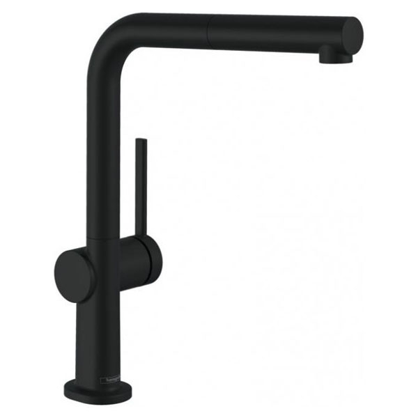 Смеситель для кухни Hansgrohe Talis M54 однорукояточный, черный (72808670)