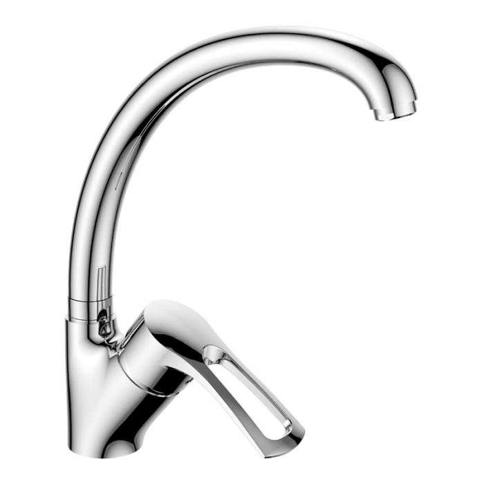 Смеситель для кухни Rossinka T40-23 однорукояточный