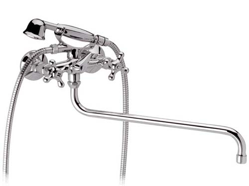 Смеситель для ванны Remer LIBERTY 04LI CE двухрукояточный