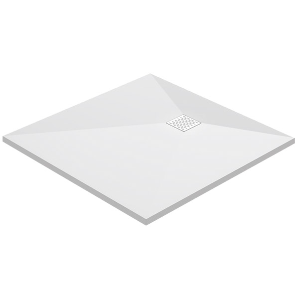 Поддон душевой литьевой Good Door Essentia 1000×1000 белый