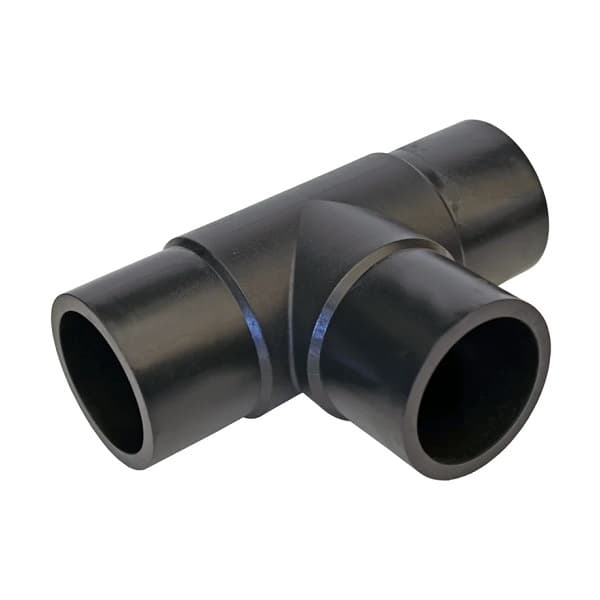 Тройник литой удлиненный редукционный 160×110×160 ПЭ100 SDR11