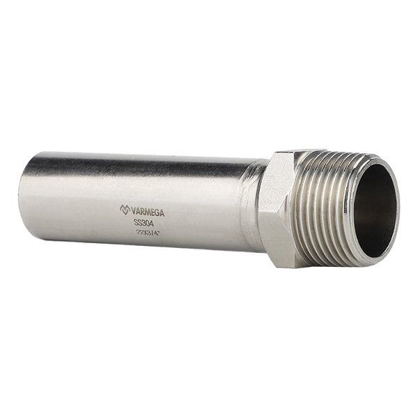 Муфта-вставка с НР 15x3/4" Varmega Inox Press