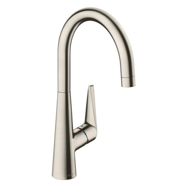 Смеситель для кухни Hansgrohe Talis M51 однорукояточный, сталь (72810800)