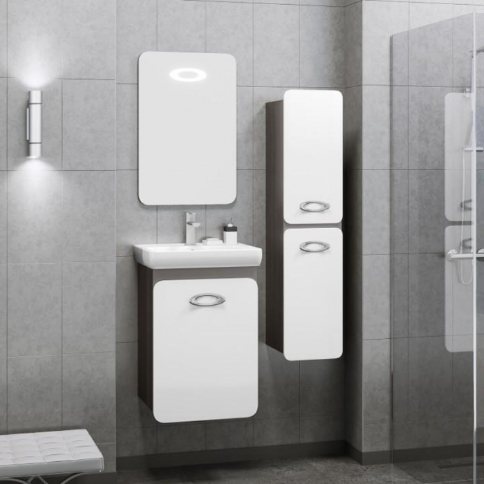 Комплект мебели для ванной комнаты Opadiris ТОРА 50, белый