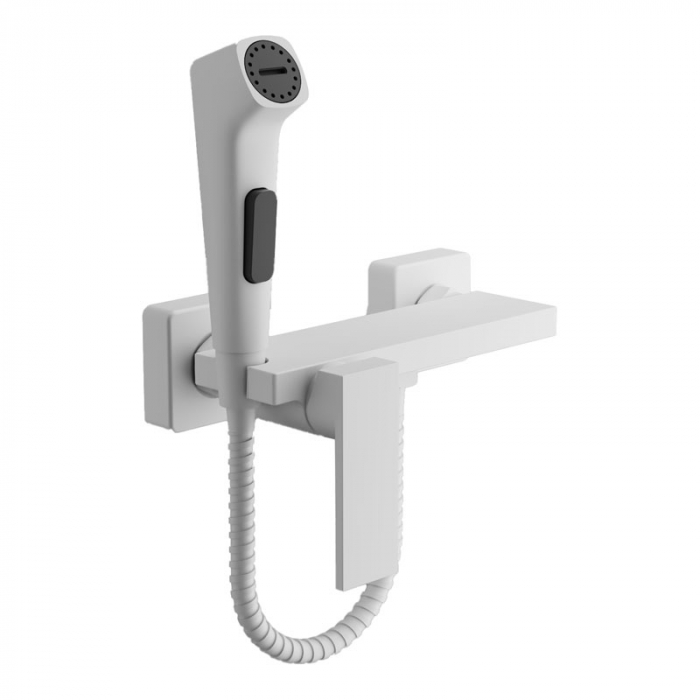 Смеситель для гигиенического душа BELZ B55653-8 однорукояточный, белый