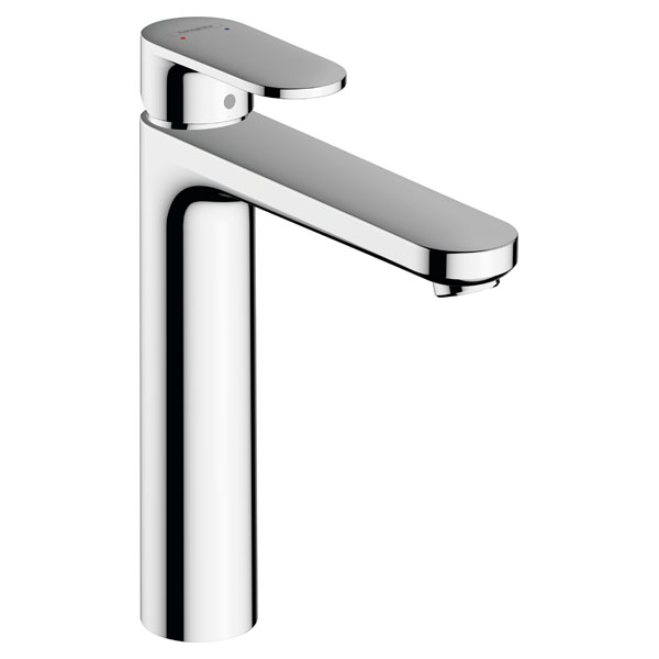 Смеситель для раковины Hansgrohe Vernis Blend однорукояточный, 190, без сливного гарнитура, хром (71582000)