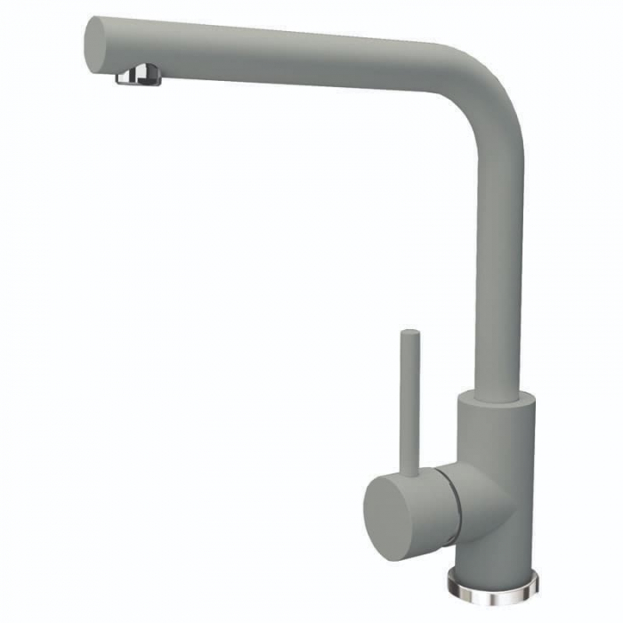 Смеситель для кухни Flortek ДЕЛЬТА FL однорукояточный, грей