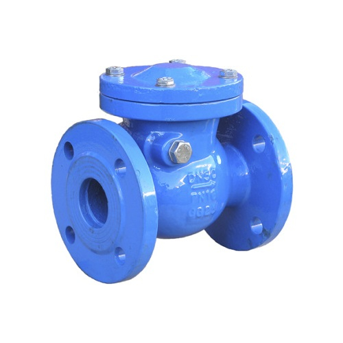 Клапан обратный поворотный чугунный фланцевый 19ч16бр DN150 PN16