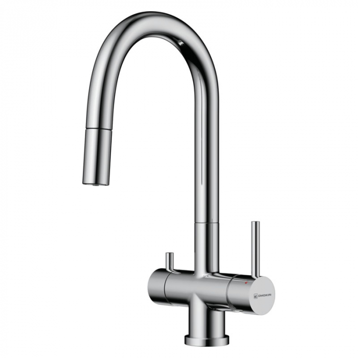 Смеситель для кухни Omoikiri AKITA-S-C однорукояточный, хром