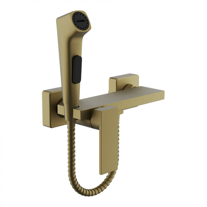 Смеситель для гигиенического душа BELZ B55653-5 однорукояточный, золото