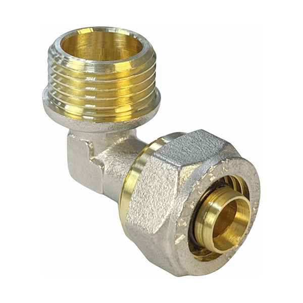 Угольник обжимной МП-НР 20-1/2" Valfex