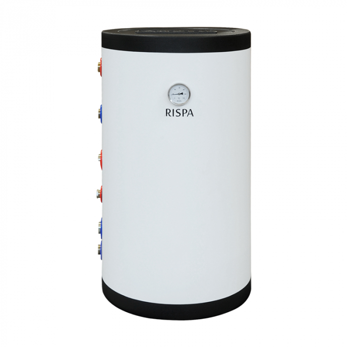 Бойлер косвенного нагрева настенный  RISPA RBW-100 L нержавеющая сталь