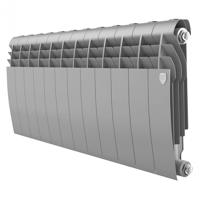 Радиатор биметаллический Royal Thermo BILINER B 350-08 Серебристый