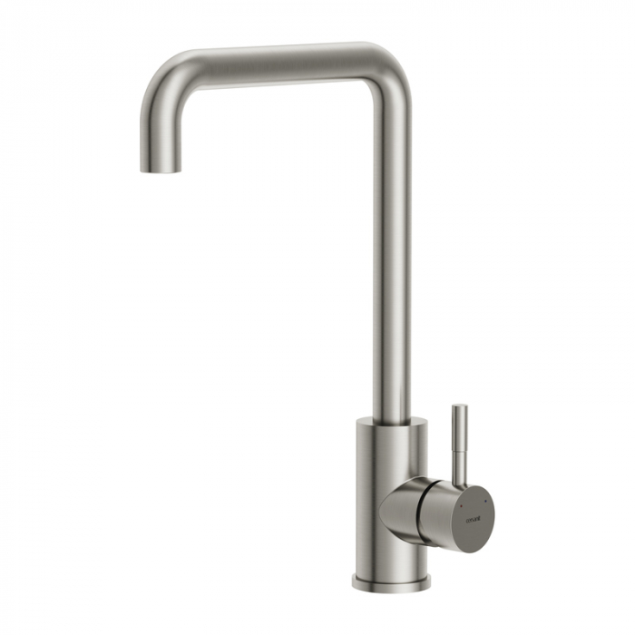 Смеситель для кухни Cersanit COMO однорычажный с п-образным изливом сатин