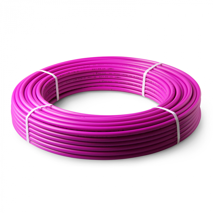 Труба из термостойкого полиэтилена Pro Aqua PE-RT/EVOH/PE-RT 20×2,8 фиолетовая