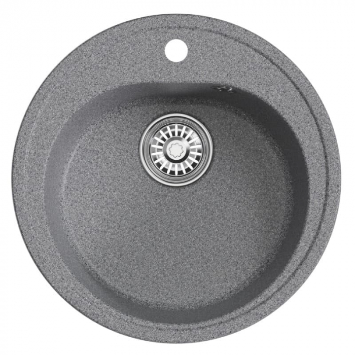 Мойка кухонная композитная MixLine ML-GM11 темно-серая