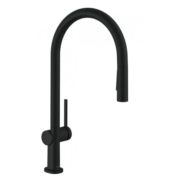 Смеситель для кухни Hansgrohe Talis M54 однорукояточный, черный (72800670)