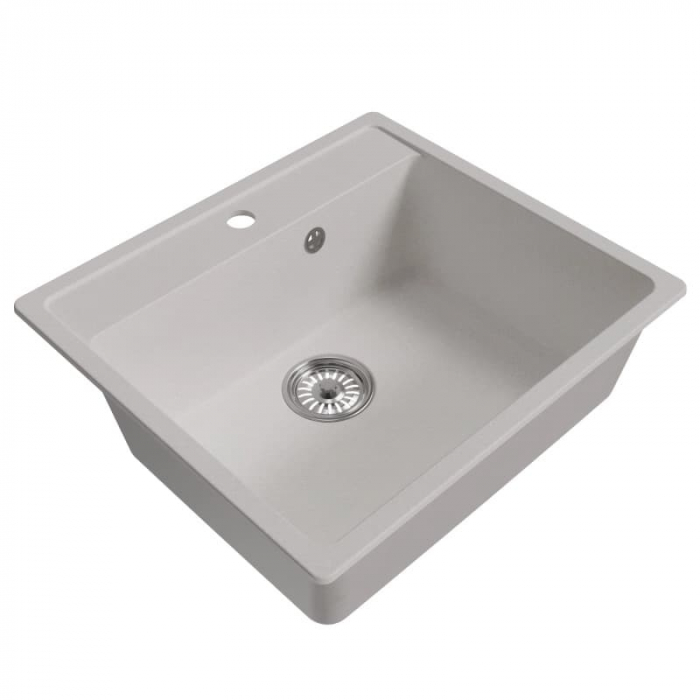 Мойка из искусственного камня MixLine КОМФОРТ МЛ-ГМ15 560x500/180 ультра-белая