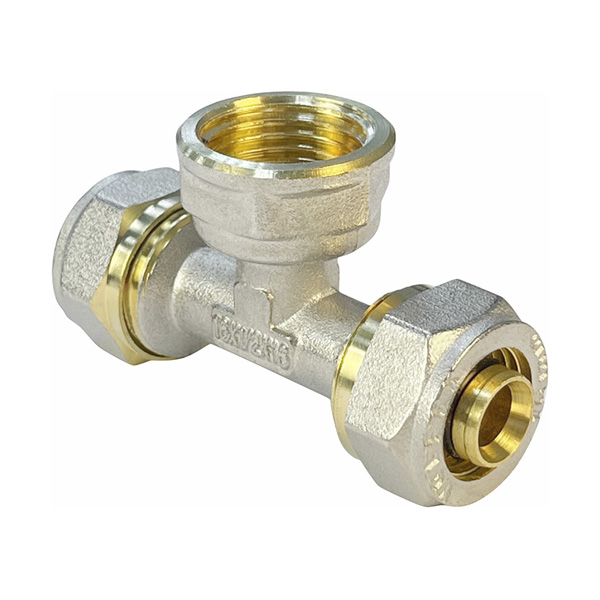 Тройник обжимной МП-ВР 16-1/2"-16 Valfex