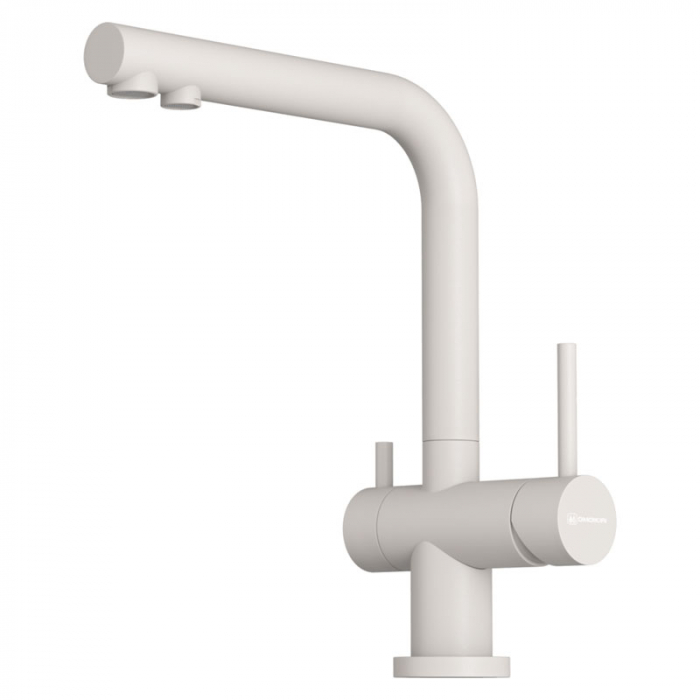 Смеситель для кухни Omoikiri NAGANO-P-PA латунь/пастила