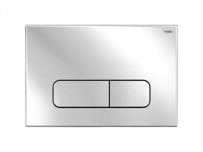 Панель смыва РЕХАУ NOVA ELLIPSE 001 с овальными клавишами, пластик, хром, глянцевый