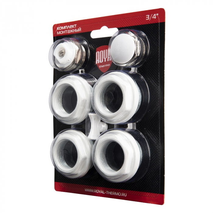 Монтажный набор для радиаторов 1"-3/4" ROYAL THERMO