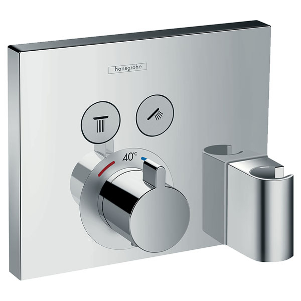 Смеситель для душа Hansgrohe ShowerSelect термостатический, встраиваемый в стену (15765000)