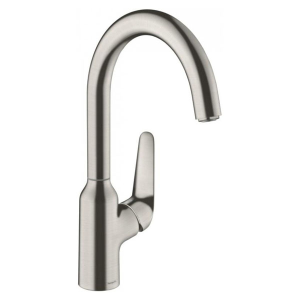 Смеситель для кухни Hansgrohe Focus M42 однорукояточный, сталь (71802800)