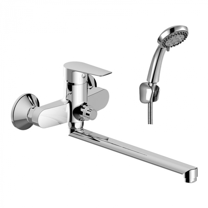 Смеситель для ванны Rossinka S35-35 однорукояточный