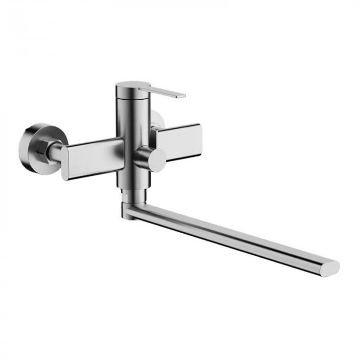 Смеситель для ванны BELZ B22813-1 однорукояточный, сатин