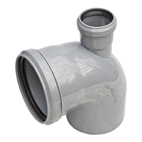 Отвод ПП (ВК) 110/87° с выходом 50 фронт+вверх РТП