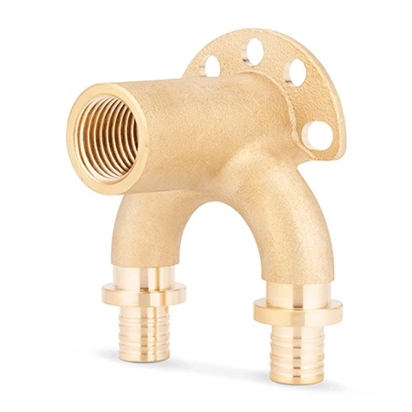 Угольник аксиальный с креплением проходной ВР Varmega Slide-fit 16-16-1/2"