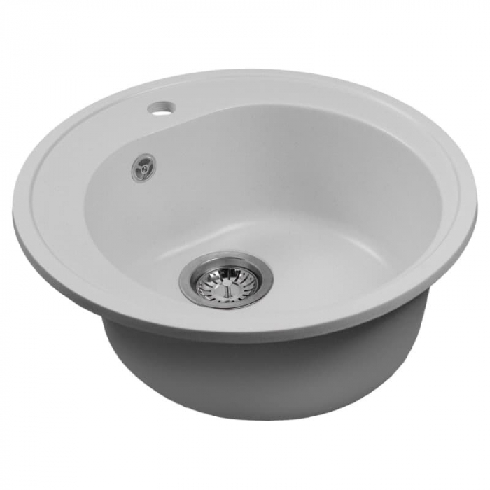 Мойка из искусственного камня MixLine СТАНДАРТ МЛ-ГМС102 500/170 белый