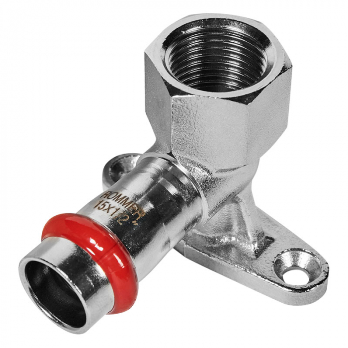 Водорозетка раструбная с ВР 15x1/2" Rommer