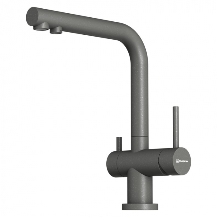 Смеситель для кухни Omoikiri NAGANO-P-PL латунь/платина