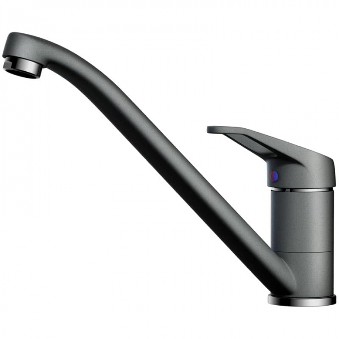 Смеситель для кухни Omoikiri KADO-PL однорукояточный, платина