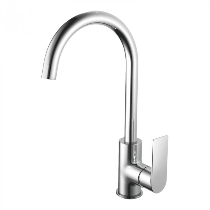 Смеситель для кухни Haiba HB71505 однорукояточный, хром