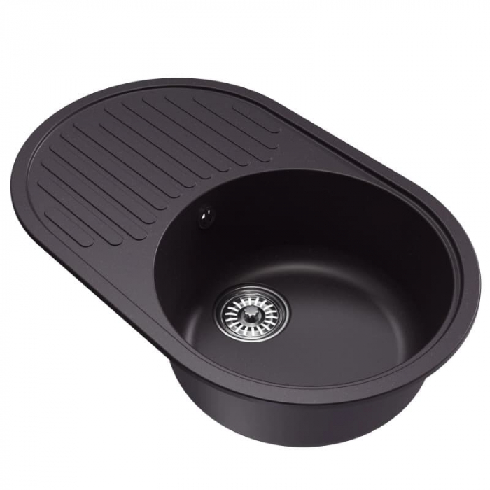 Мойка кухонная композитная MixLine ML-GM16 шоколад