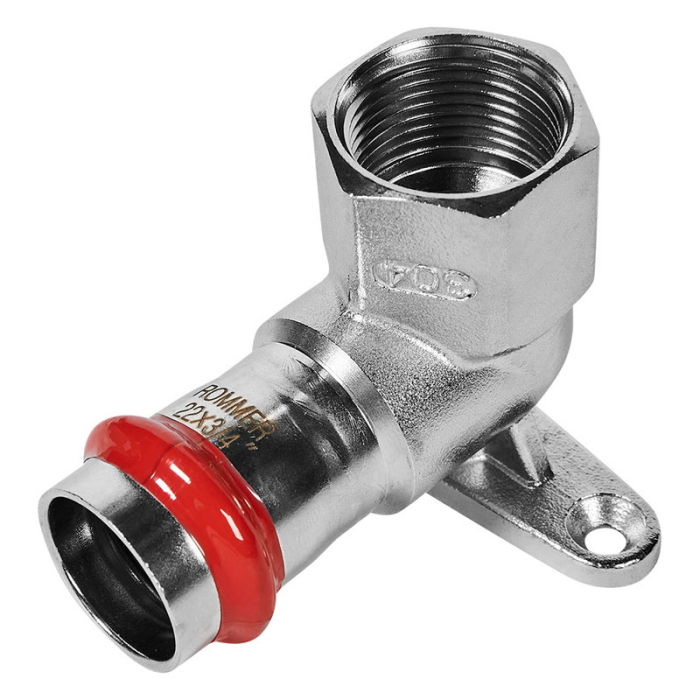 Водорозетка раструбная с ВР 22x3/4" Rommer