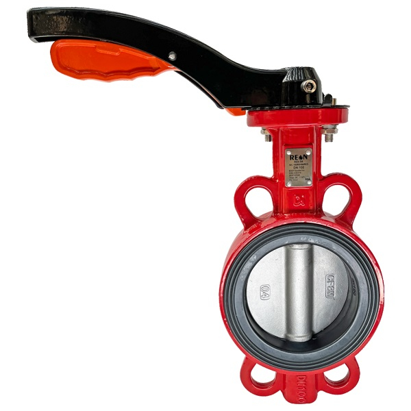 Затвор дисковый поворотный Reon RSV84RED DN200 PN16 м/ф, чугун/нерж./EPDM