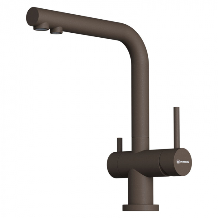 Смеситель для кухни Omoikiri NAGANO-P-ES латунь/espresso