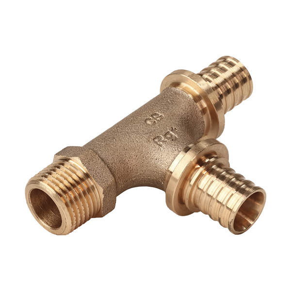 Тройник с наружной резьбой 20-20-R 1/2 RX+ Рехау