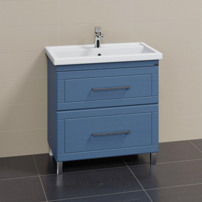 Тумба для раковины Санта Венера-80 дуб адриатика, напольная (ум. Фостер-80) 221015