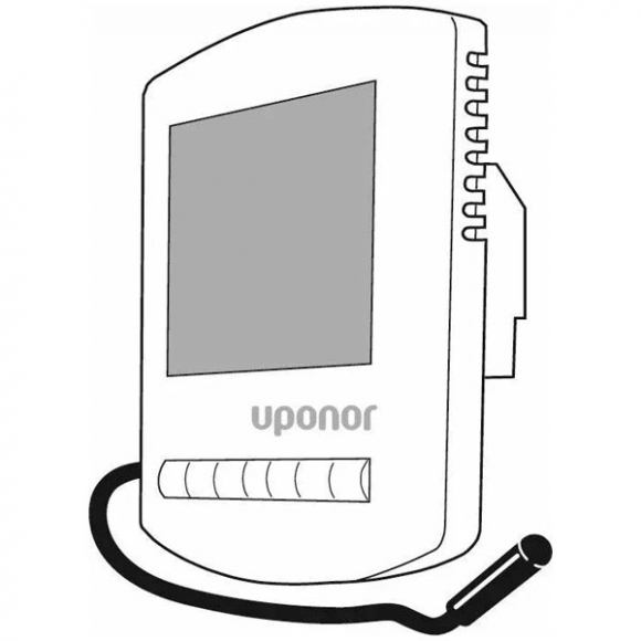 Uponor comfort e термостат цифровой программируемый встраиваемый t-86 230в '1и (1088819)