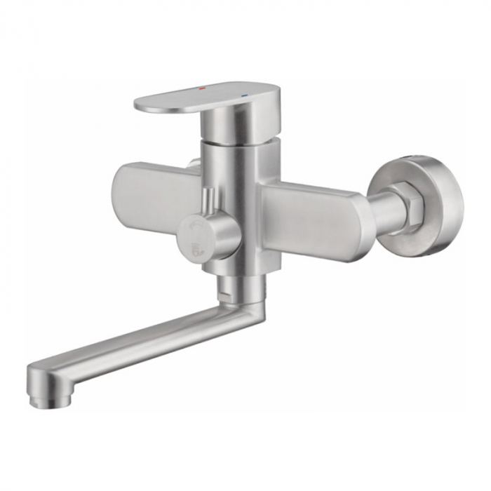 Смеситель для ванны Haiba HB60806 однорукояточный, хром